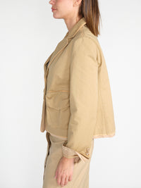 Perfect Match Jacket -  Kurzer Blazer aus Baumwolle