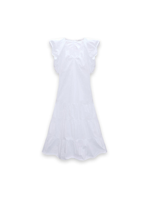 Pure Power Dress - Midi-Baumwollkleid