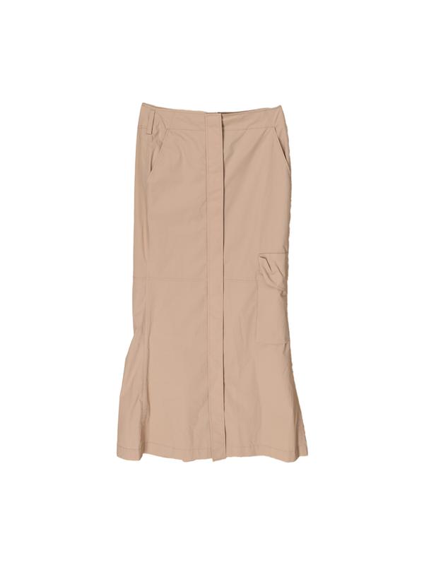 Poplin Power Rock  – Maxirock aus Baumwolle