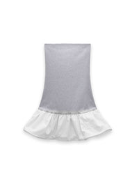 Ribbed - Kleid mit voluminösem Rock