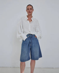 Ines Fold - Denim Shorts