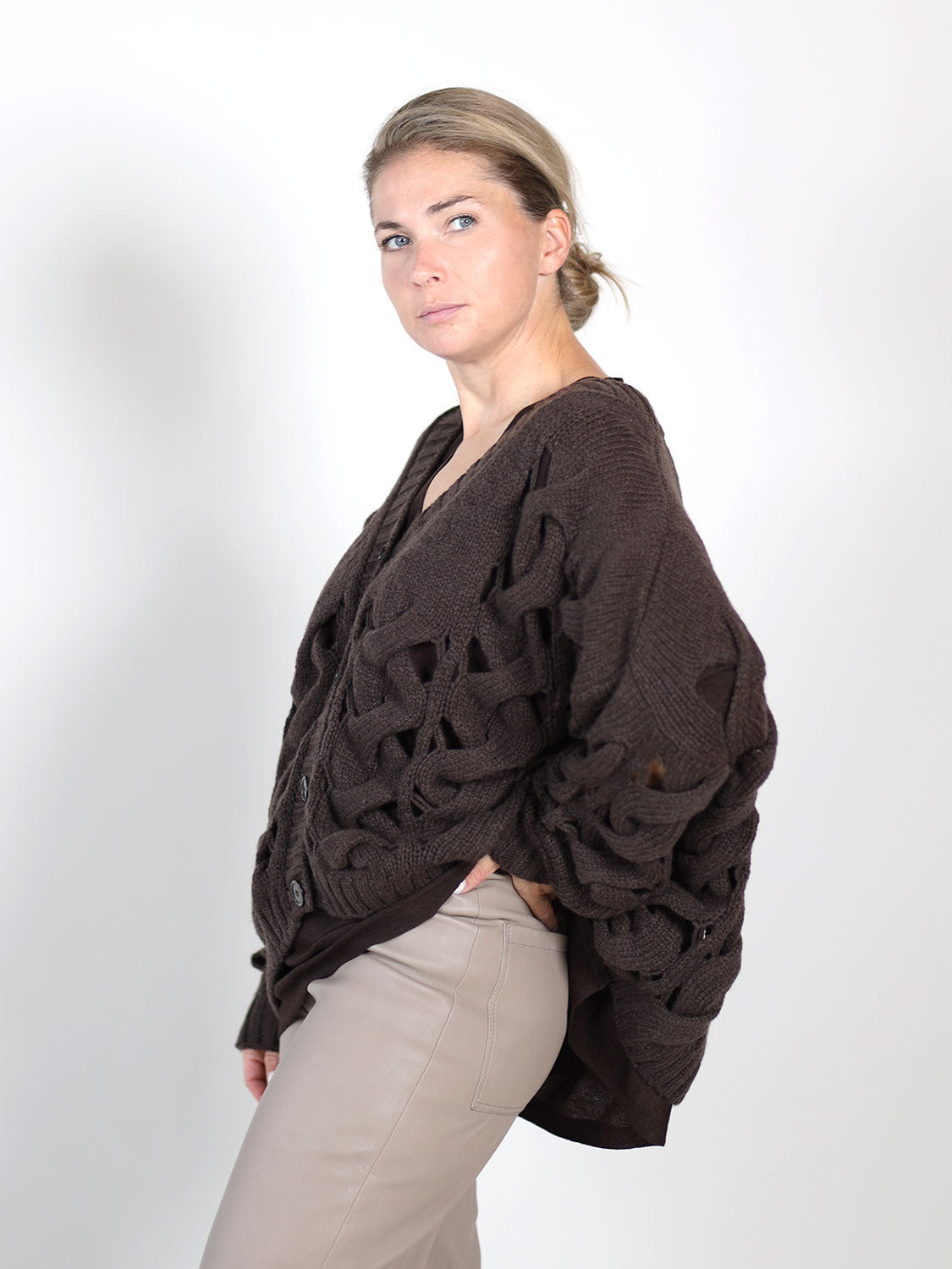 Alanis – Grob-Strick Cardigan