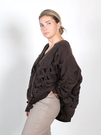 Alanis – Grob-Strick Cardigan