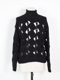 Alexa – Rollkragenpullover im Grob-Strick