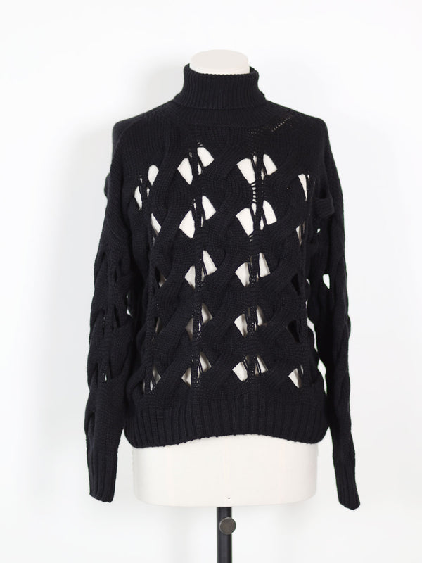 Alexa – Rollkragenpullover im Grob-Strick