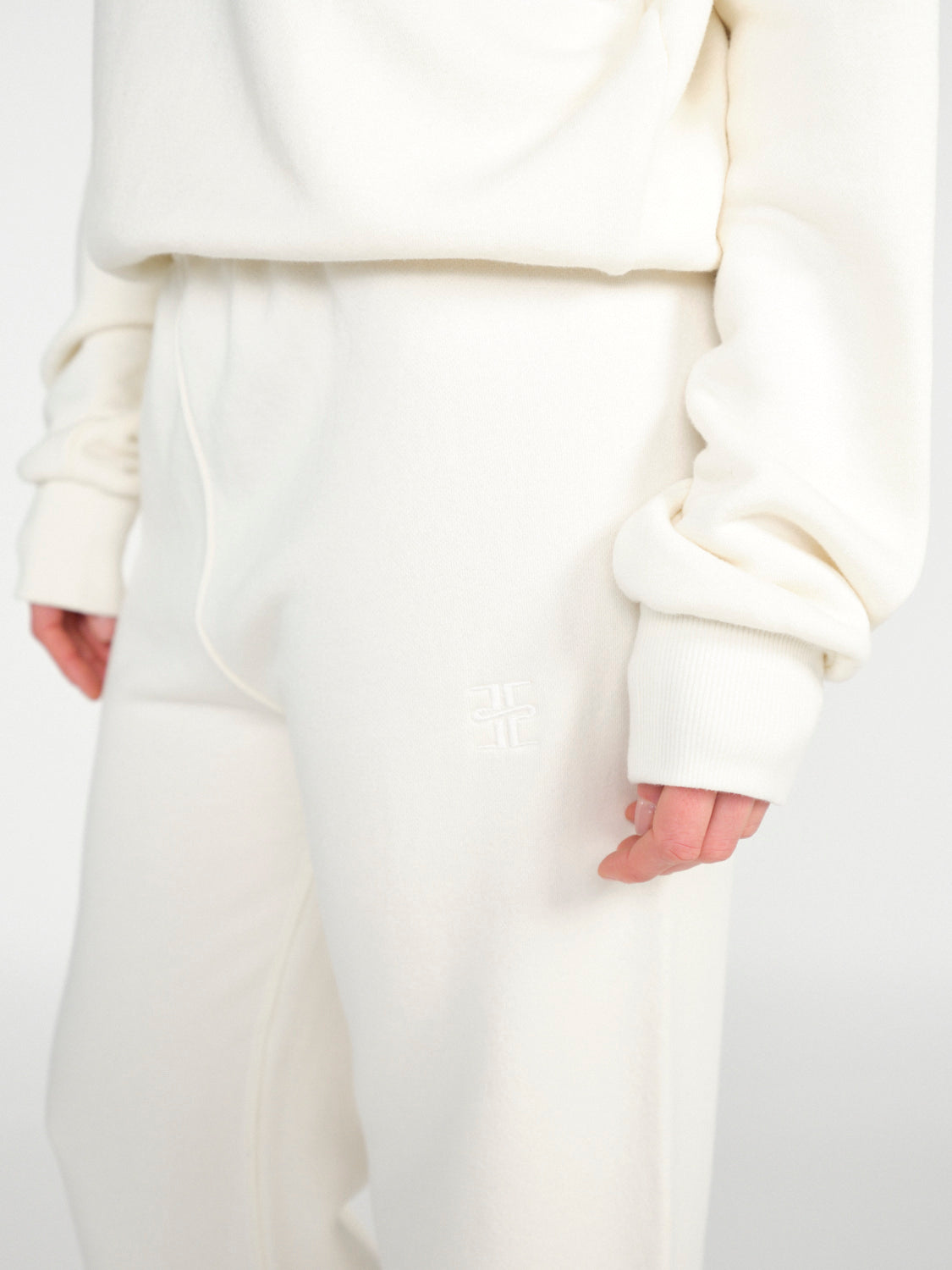 Straight-Leg Sweatpant aus Baumwolle 