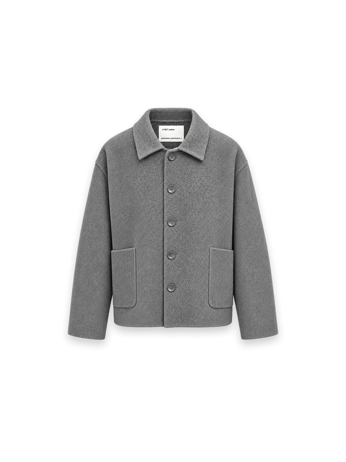 No. 427 Maker – Wool and cashmere shirt jacket