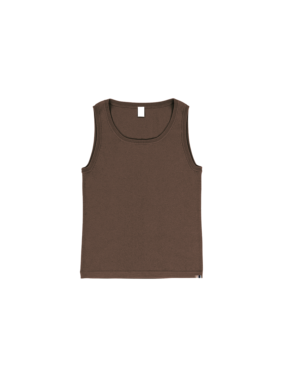 N°333 Singlet – Top aus Baumwoll-Cashmere-Mix