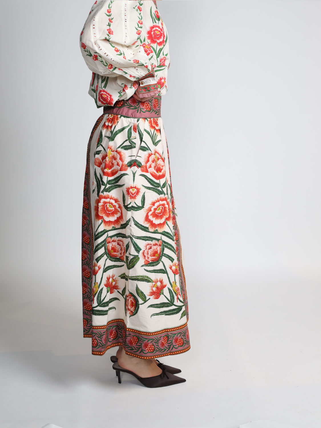 Ainika – Maxi-Rock aus Baumwolle