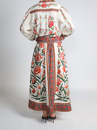 Ainika – Maxi-Rock aus Baumwolle