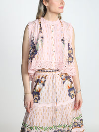 The Dream – Top mit tropischem Muster