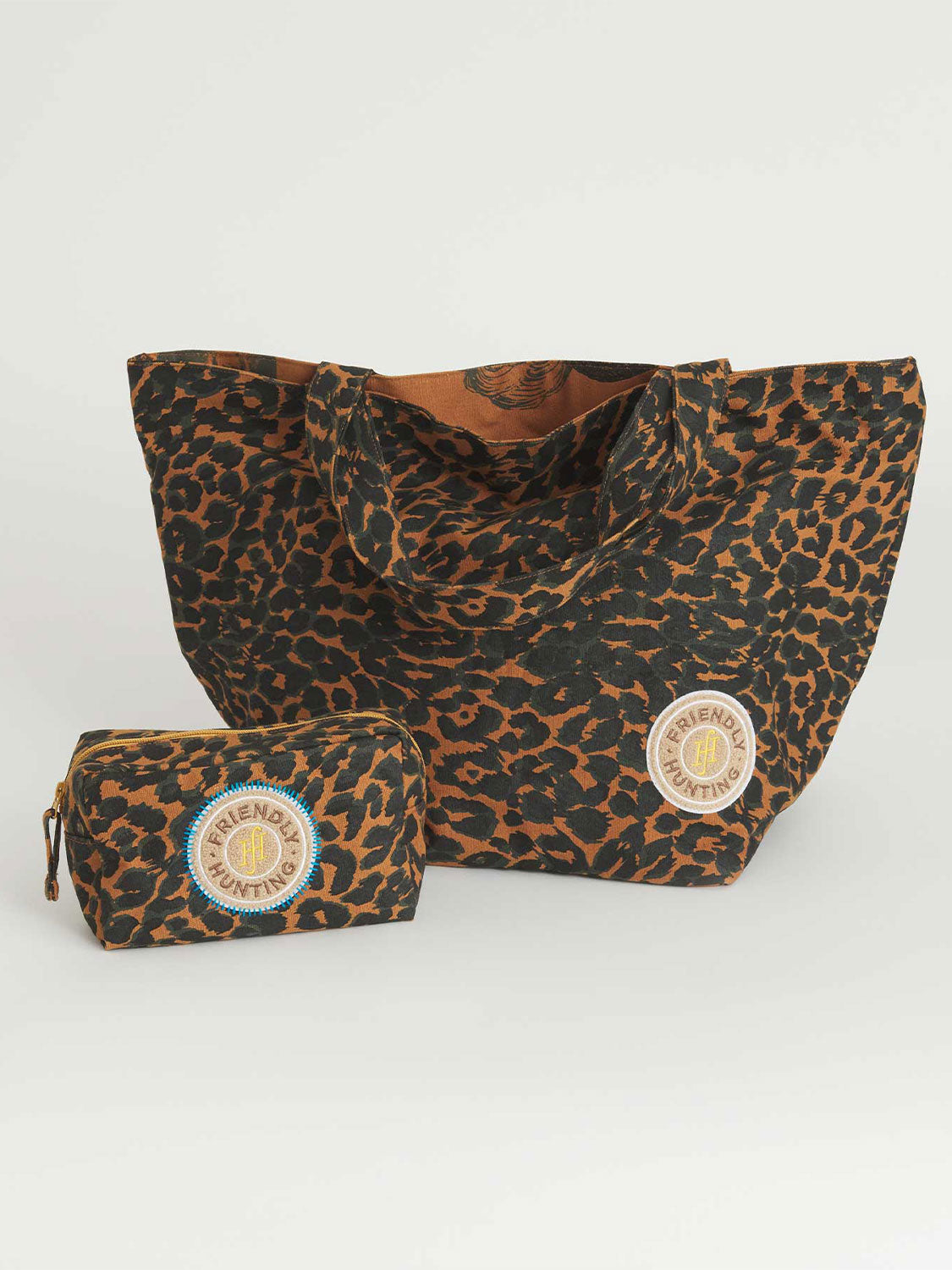 Small Bag-Cheetah with Patch