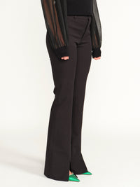 Le High Flare Split – Straight Leg Trousers