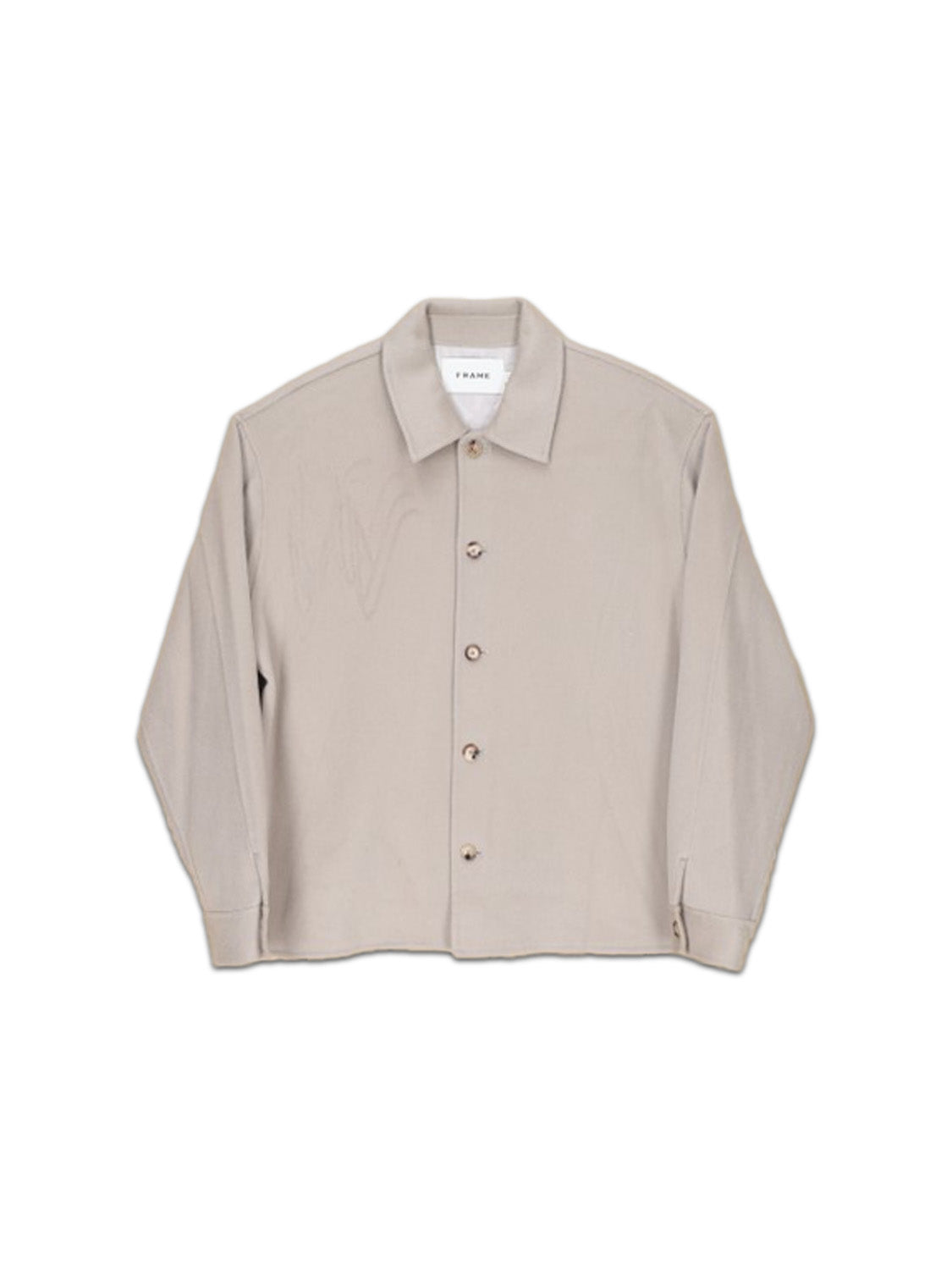 Double Face Jacke aus Wolle