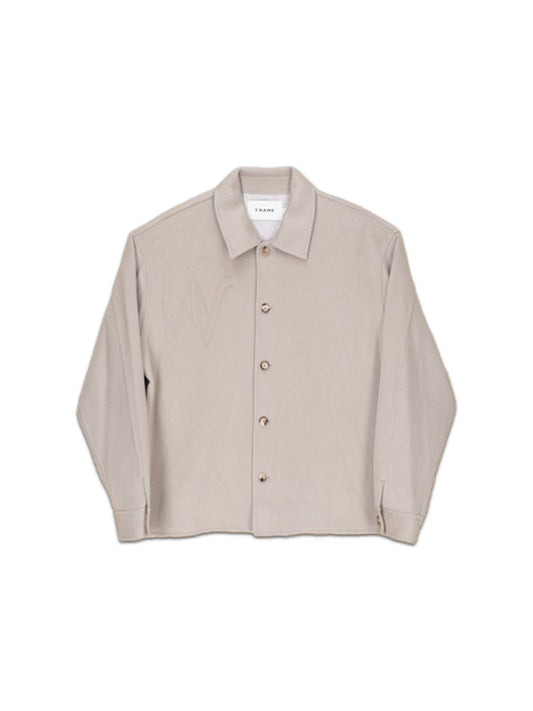 Double Face Jacke aus Wolle