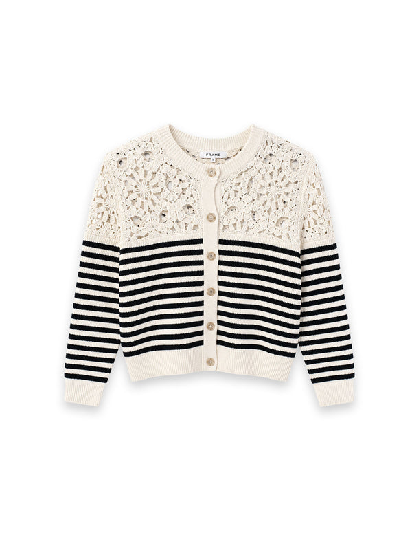 The Costal - Gestreifter Cardigan