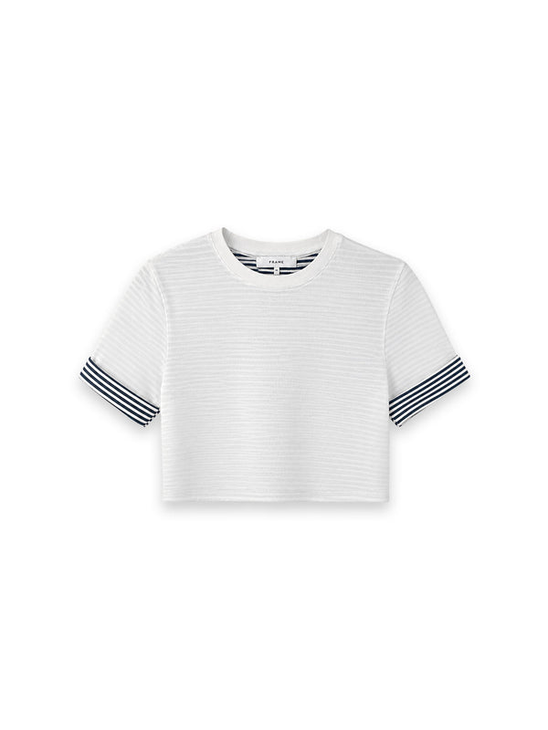 The Stripe Cuff - Gestreiftes Shirt