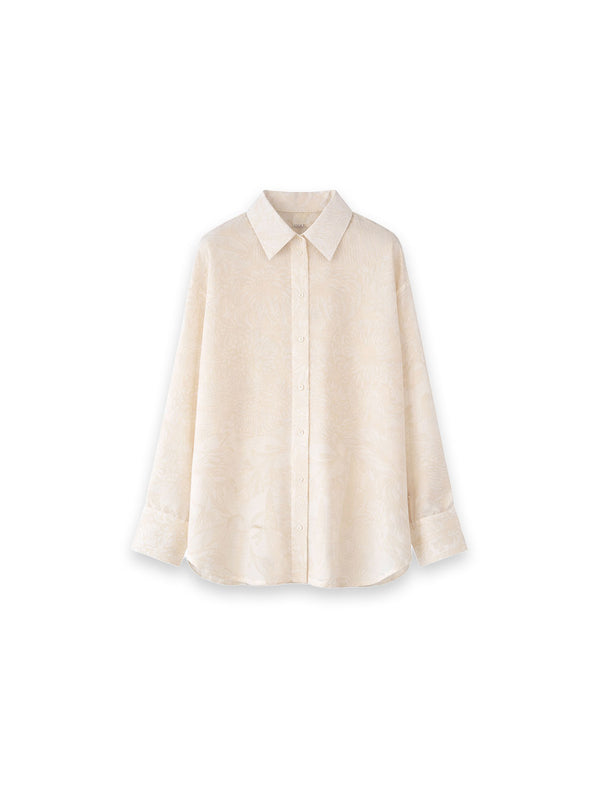 Bluse mit floralem Muster
