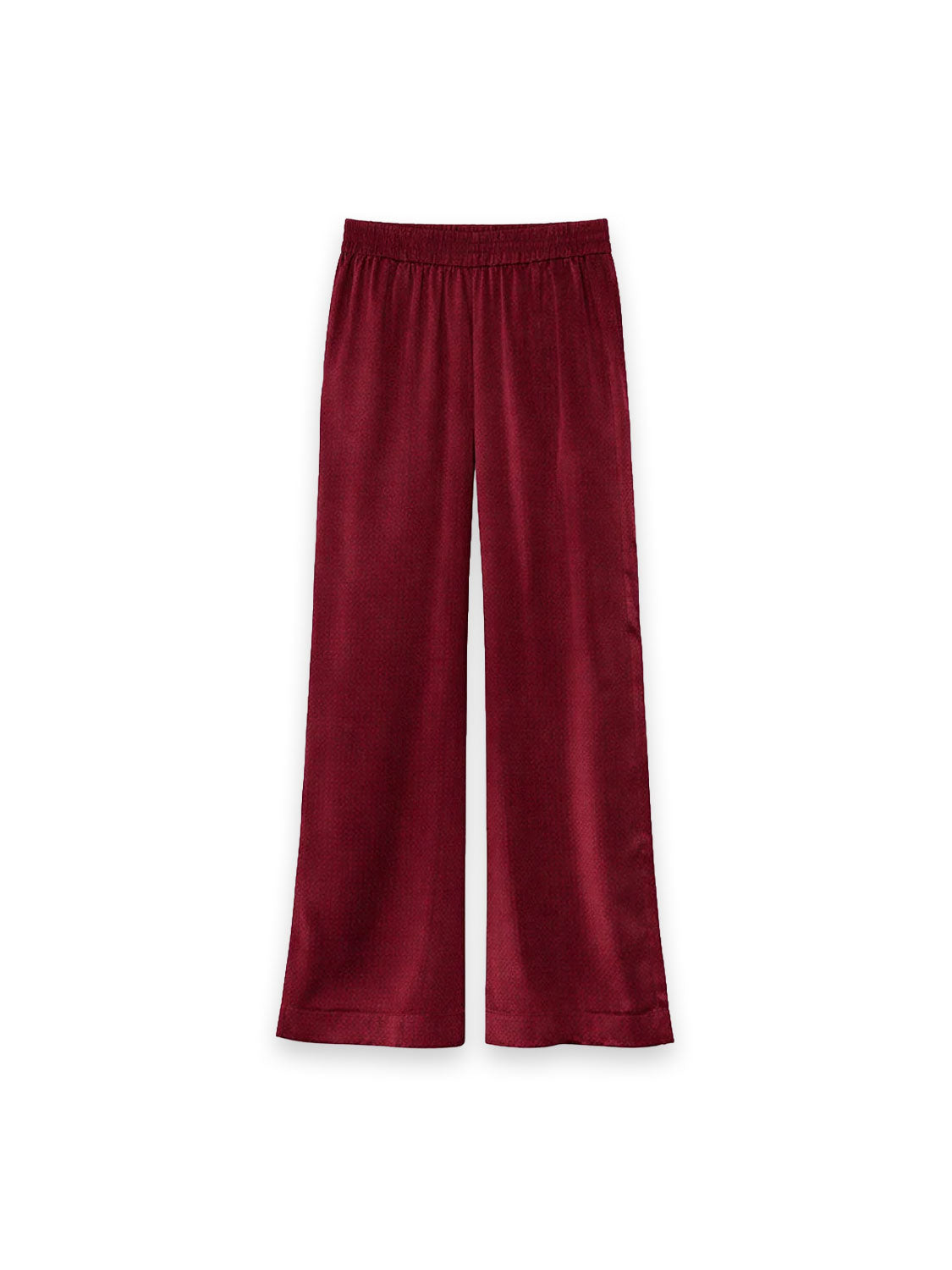 Weite Hose aus Seide
