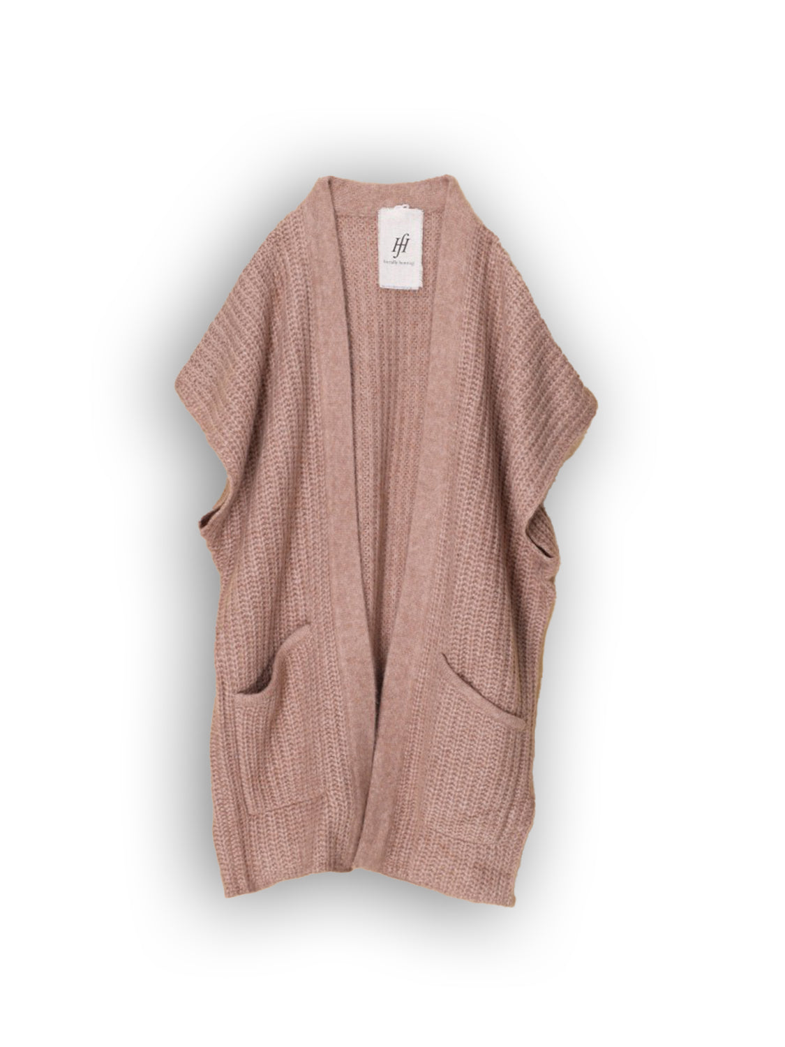 Zenon – Weste aus Seiden-Kaschmir-Mix