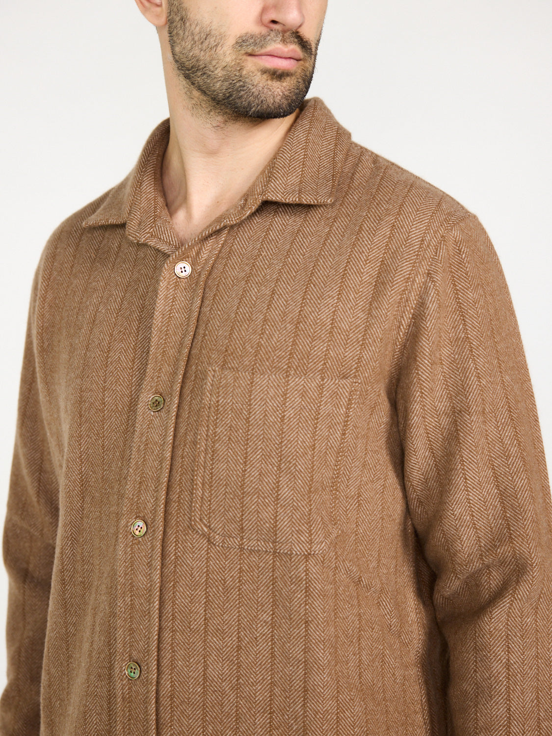 Jacke mit aufgesetzten Brusttaschen