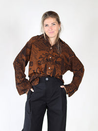 Oversize - Seidenbluse