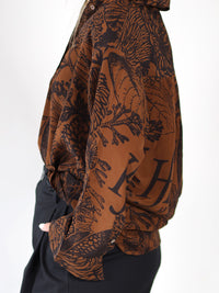 Oversize - Seidenbluse