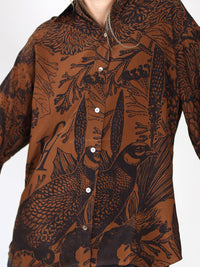 Oversize - Seidenbluse