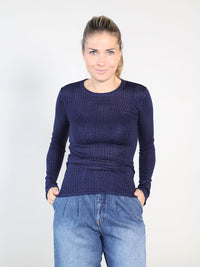 Bluse aus Seiden-Cashmere-Mix