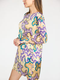 Langarmkleid mit Shirt-Ärmeln