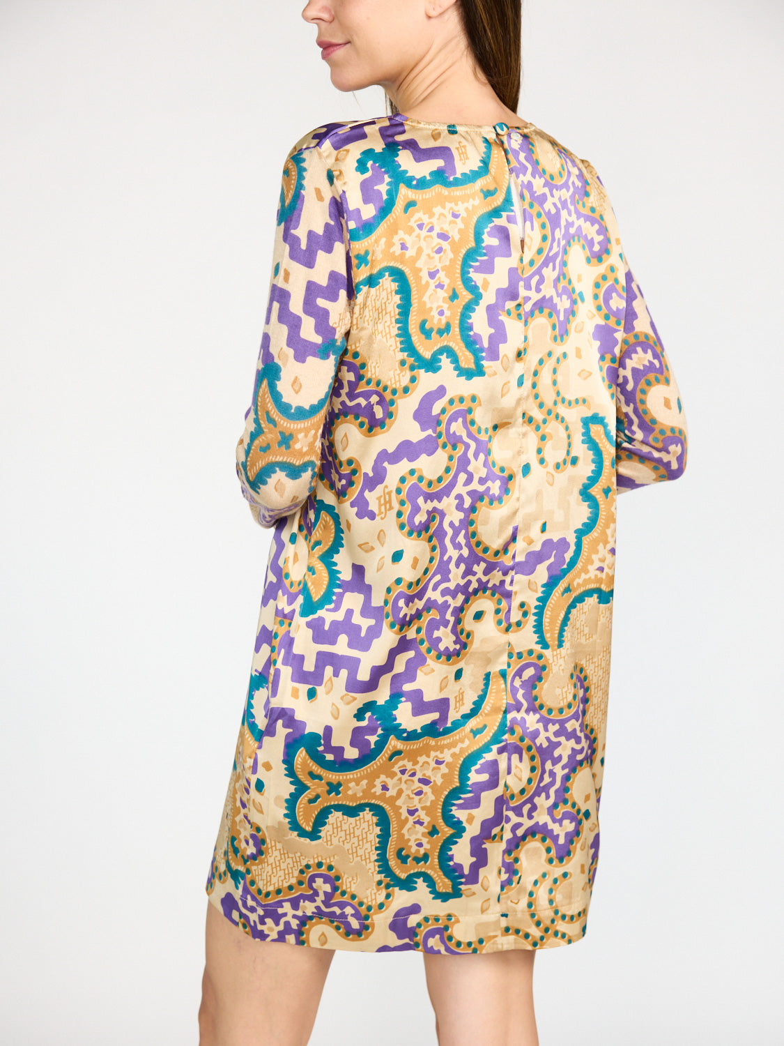 Langarmkleid mit Shirt-Ärmeln