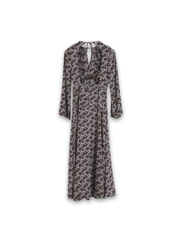 Pelican Palm Spring  – Maxikleid aus Seide