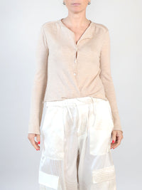 Leichte Strickjacke aus Wolle-Cashmere Mischung