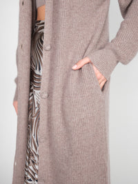 Aramis Caribou – Long-Cardigan aus Kaschmir