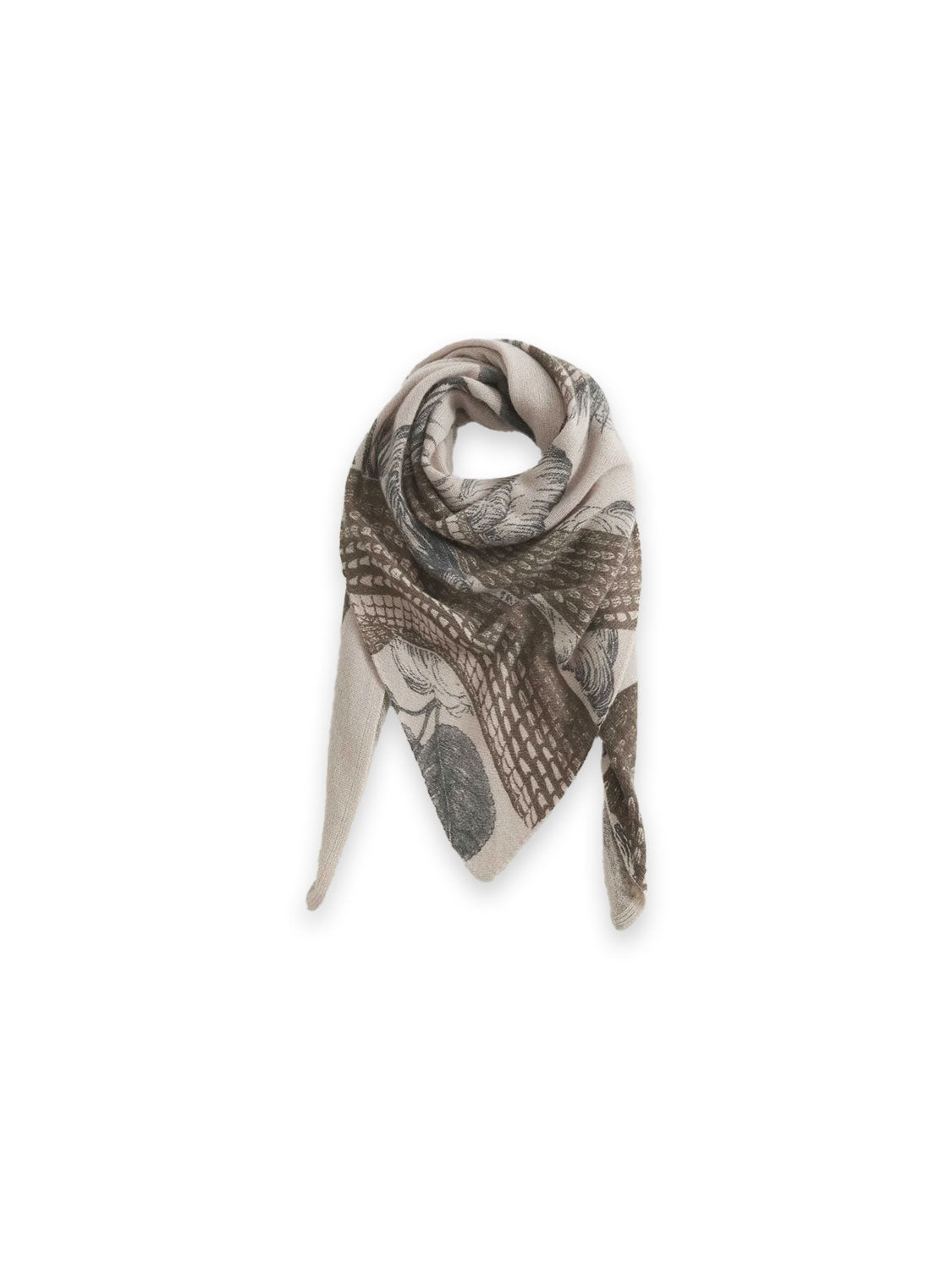 Triangle Scarf Print
