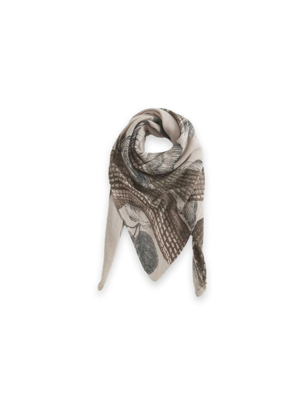 Triangle Scarf Print