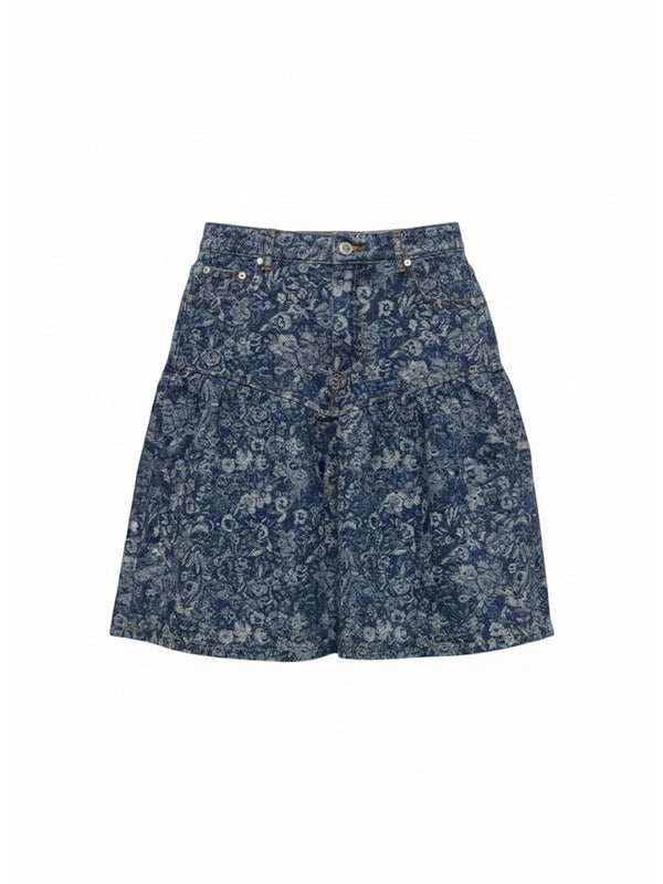 Tapestry - Midirock mit floralem Print