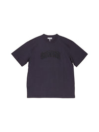 Heavy Cotton T-Shirt mit Glitzer Branding