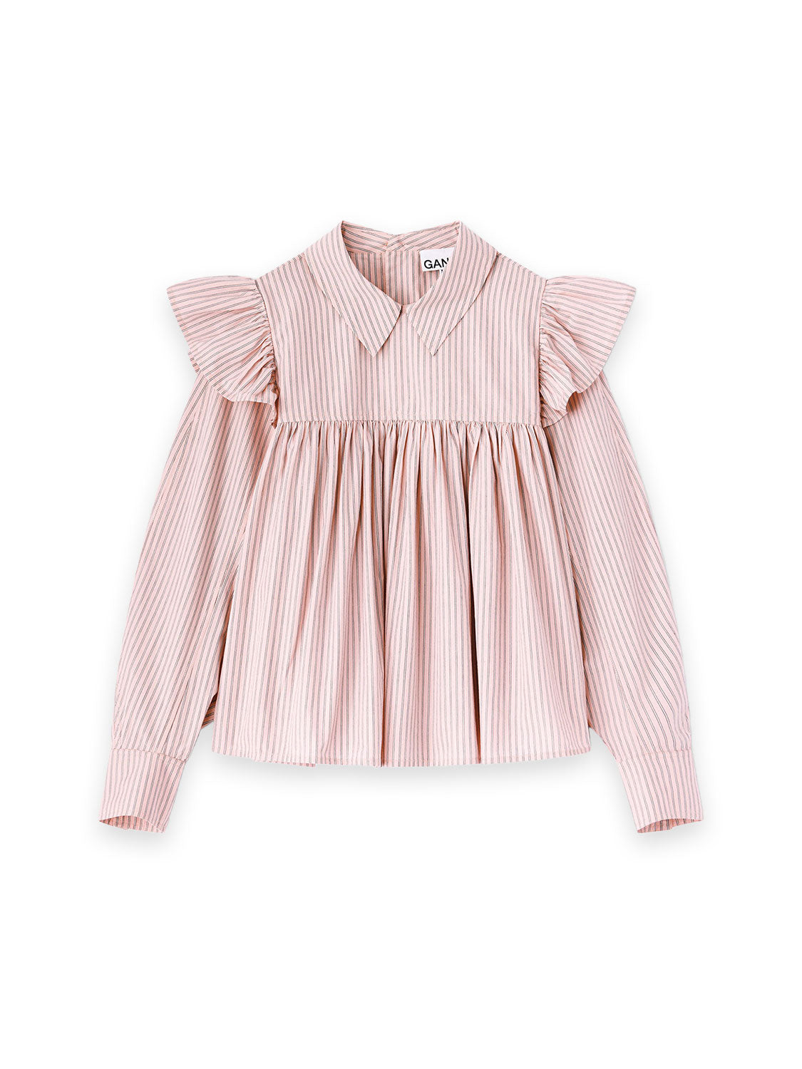 Chalk Pink – Rüschenbluse