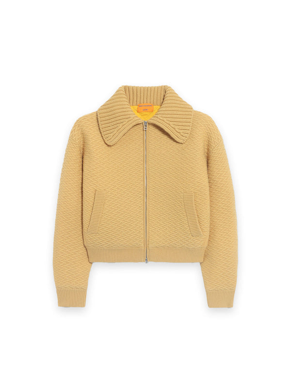 Cross – Strickblouson mit Zipper