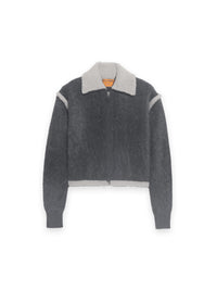 Grizzly Frankie – Bomberjacke aus Brushed-Cashmere