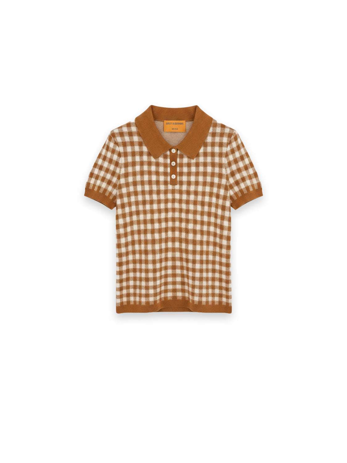 Gingham Knit  Shrunken