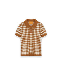 Gingham Knit  Shrunken