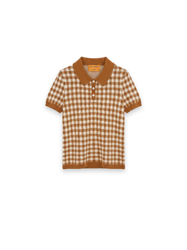 Gingham Knit  Shrunken