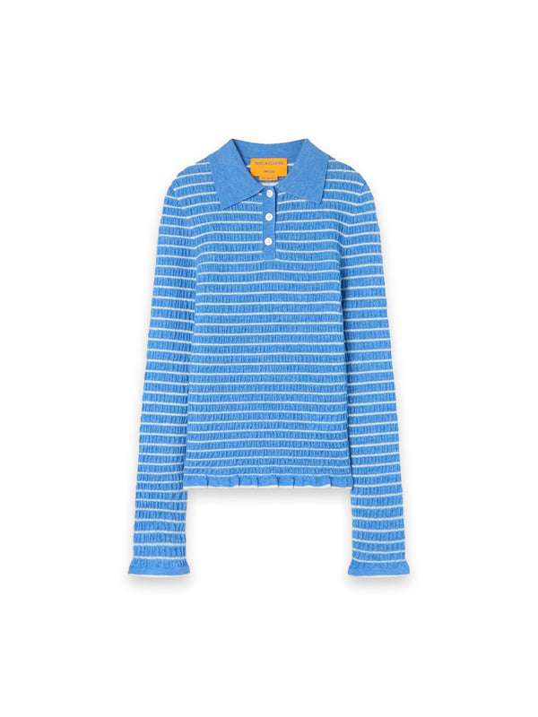 Smocked - Gestreiftes Shirt