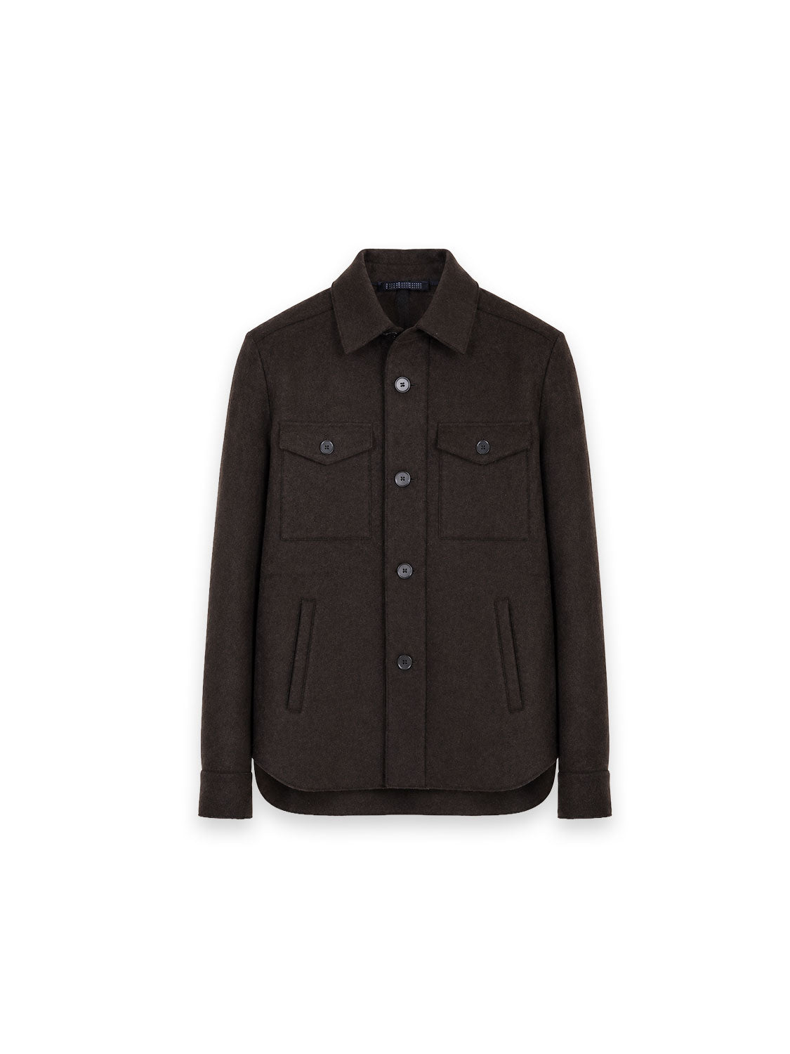 Overshirt aus Wolle