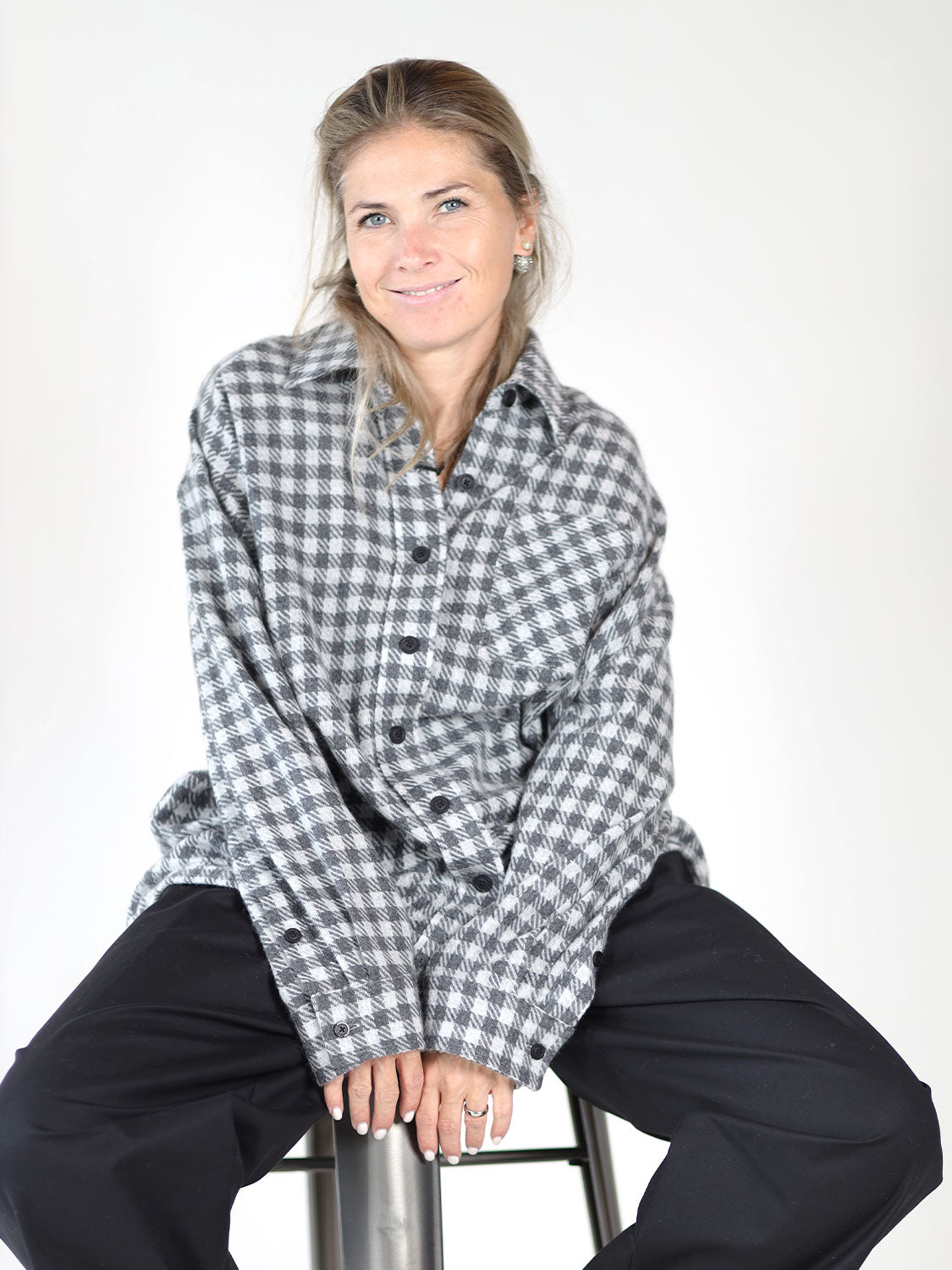 Nessa – Kariertes Hemd