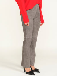 Goatskin trousers – Ziegenleder-Hose mit elastischem Bund