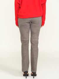 Goatskin trousers – Ziegenleder-Hose mit elastischem Bund