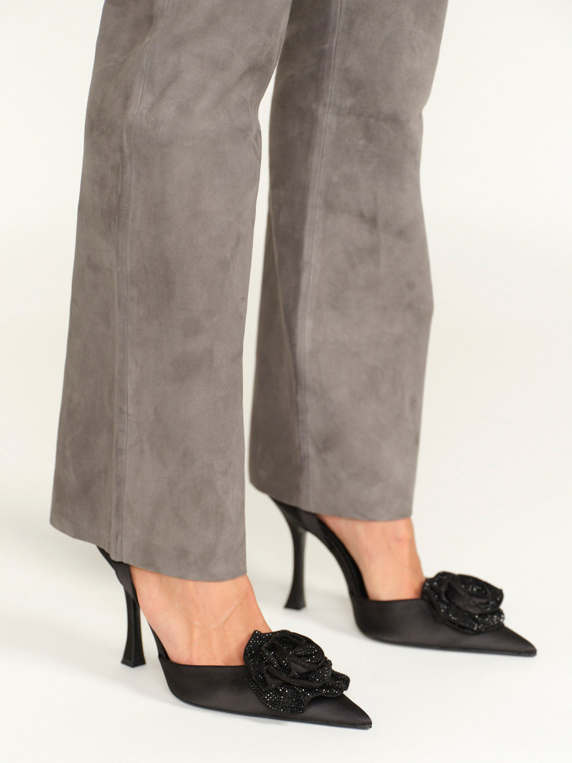 Goatskin trousers – Ziegenleder-Hose mit elastischem Bund